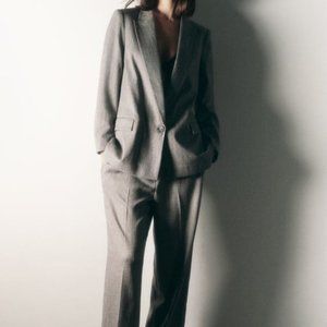 Herringbone Suit Set from Zara